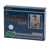 Йохимбе форте капс. №30